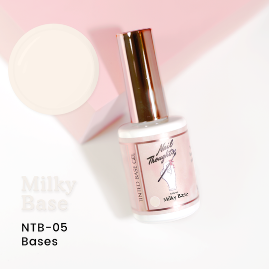 Nail Thoughts Tinted Base Gel - Milky Base - #NTB-05