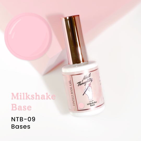 Nail Thoughts Tinted Base Gel - Milkshake Base - #NTB-09