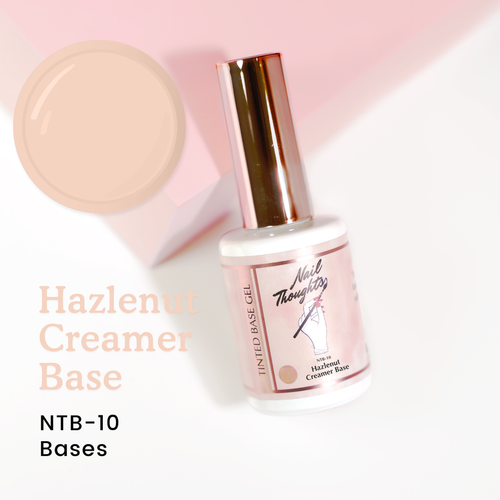 Nail Thoughts Tinted Base Gel - Hazelnut Creamer Base - #NTB-10