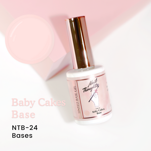 Nail Thoughts Tinted Base Gel - Baby Cakes Base - #NTB-24