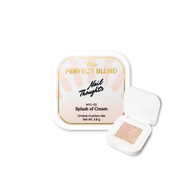 Nail Thoughts - The Perfect Blend Ombre Cushion Gel - Splash Of Cream NTC-02