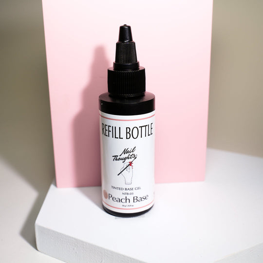 Nail Thoughts - Refill Bottles - Peach Base - #NTB-R03