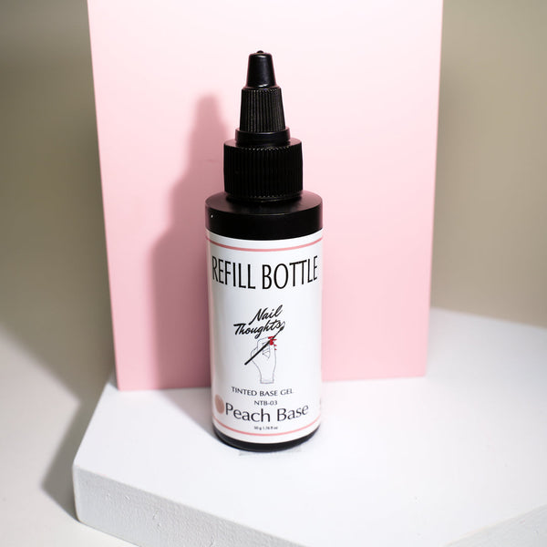 Nail Thoughts - Refill Bottles - Peach Base - #NTB-R03