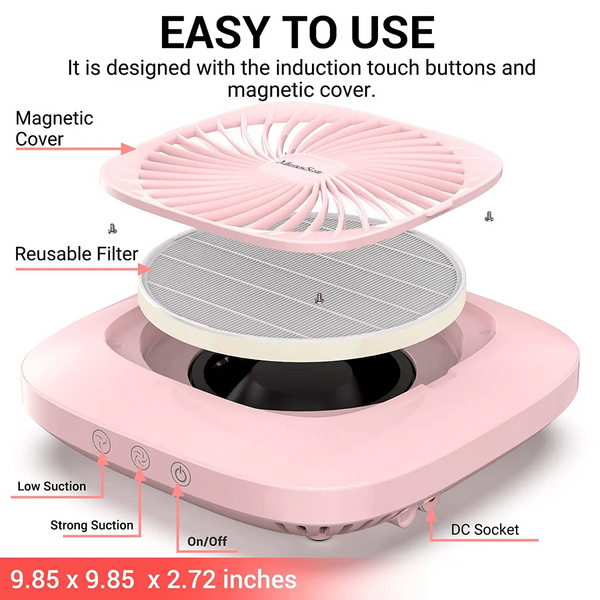 MelodySusie - SPro Nail Dust Collector - Pink