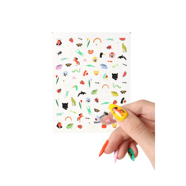 Never Have I Ever - Natural World Nail Stickers By Lorien Stern Bugs