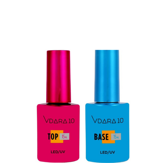 Vdara10 - Gel Combo - Top and Base 0.5 oz (2pcs)