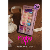 Never Have I Ever x Katseye - Pinky Up – Almond Press-On Nails