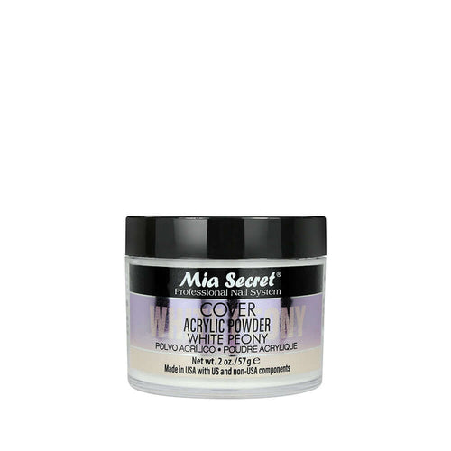 Mia Secret - Cover White Peony Acrylic Powder For Nails 2 Oz