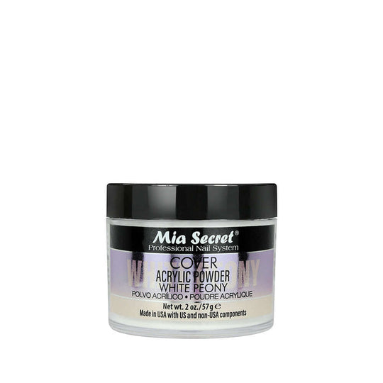 Mia Secret - Cover White Peony Acrylic Powder For Nails 2 Oz