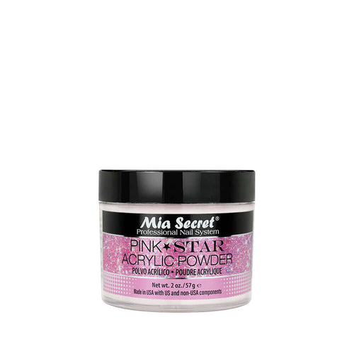 Mia Secret - Pink Stars Acrylic Powder For Nails 2 Oz