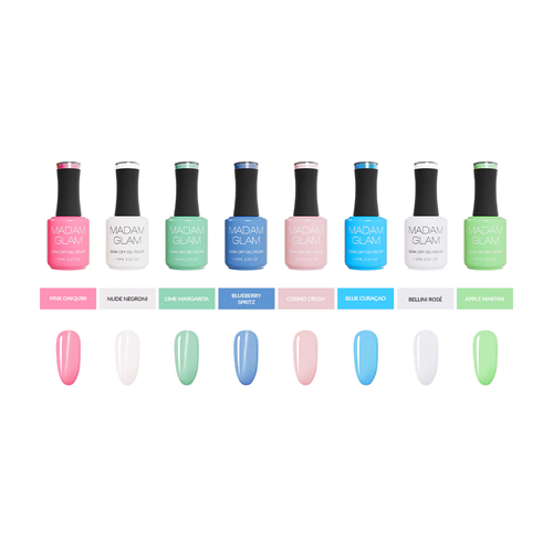 Madam Glam - Gel Polish - Pastel Spritz Collection