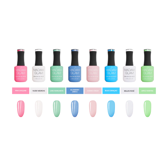Madam Glam - Gel Polish - Pastel Spritz Collection