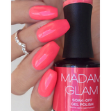 Madam Glam - Gel Polish - Positive Tomato