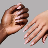 Glamnetic - Press On - Press On - Cherry Bow - Medium Almond