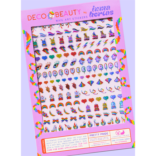 Deco Beauty - Nail Art Stickers - Pretty Pride