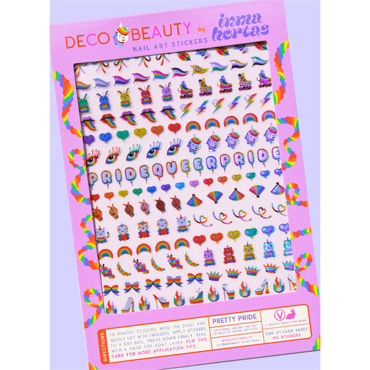 Deco Beauty - Nail Art Stickers - Pretty Pride
