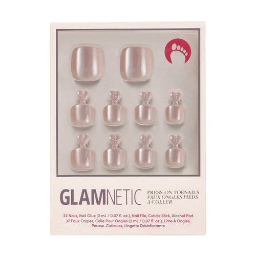 Glamnetic - Press On - Pure Intentions Toenail