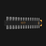 Apres - Gel-X Tip Swatch: Natural/Sculpted Round Medium