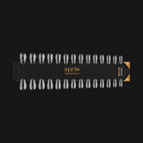 Apres - Gel-X Tip Swatch: Natural/Sculpted Round Short