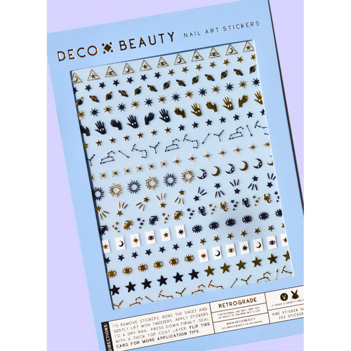 Deco Beauty - Nail Art Stickers - Retrograde