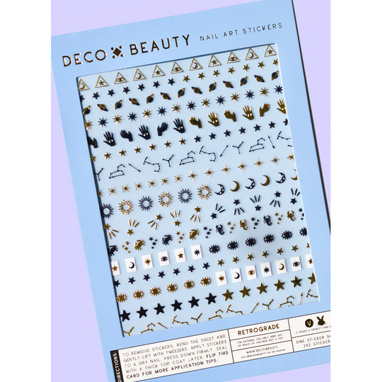 Deco Beauty - Nail Art Stickers - Retrograde