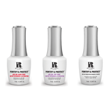 Red Carpet Manicure - Fortify & Protect Combo - Base, Top & Iconic Beauty 0.3 oz