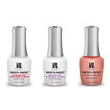 Red Carpet Manicure - Fortify & Protect Combo - Base, Top & Sunset Cruising 0.3 oz