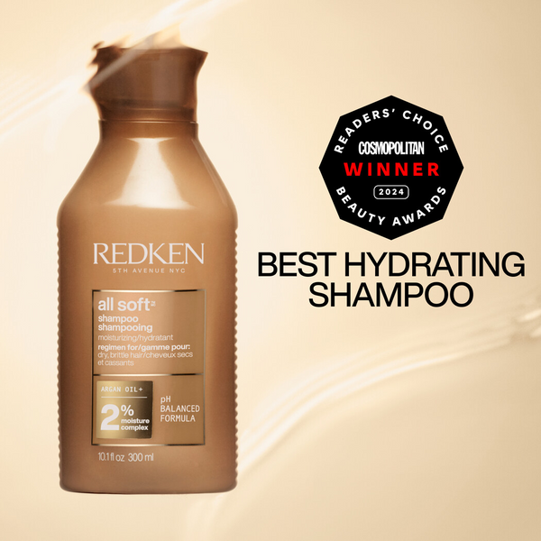 Redken - All Soft Shampoo – 1L / 33.8 oz