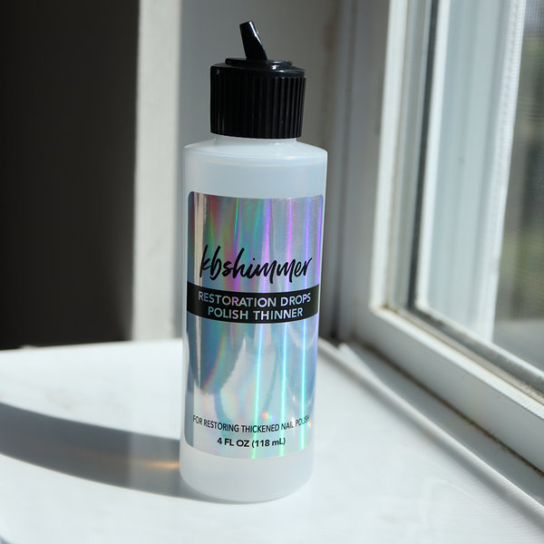 KBShimmer - Restoration Drops Polish Thinner 4 Oz