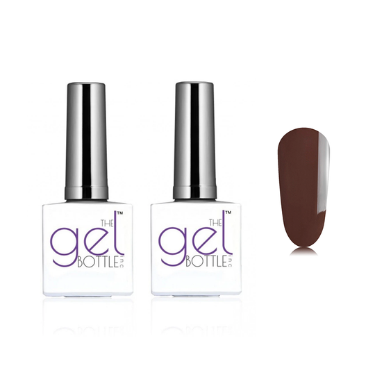 The GelBottle Inc - Gel Combo - Rubber Base, Extreme Shine Top & Brunette