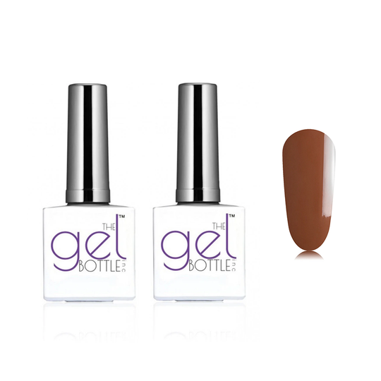 The GelBottle Inc - Gel Combo - Rubber Base, Extreme Shine Top & Caramel