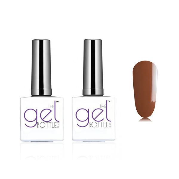 The GelBottle Inc - Gel Combo - Rubber Base, Extreme Shine Top & Caramel