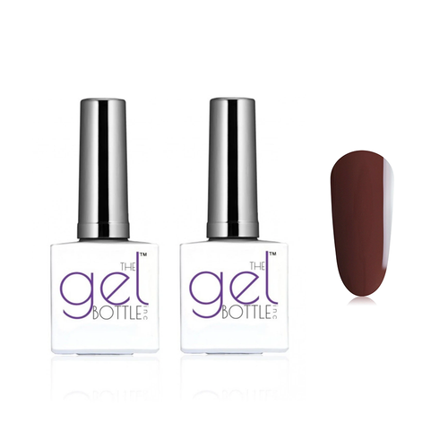 The GelBottle Inc - Gel Combo - Rubber Base, Extreme Shine Top & Chocolate