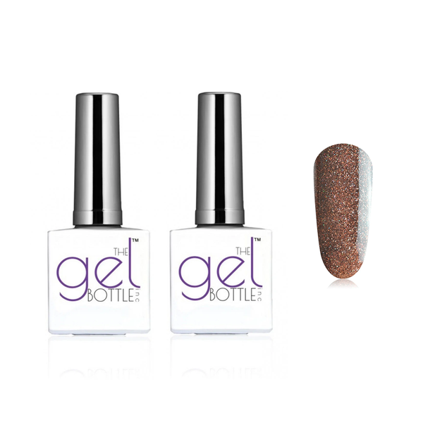 The GelBottle Inc - Gel Combo - Rubber Base, Extreme Shine Top & Coffeebean