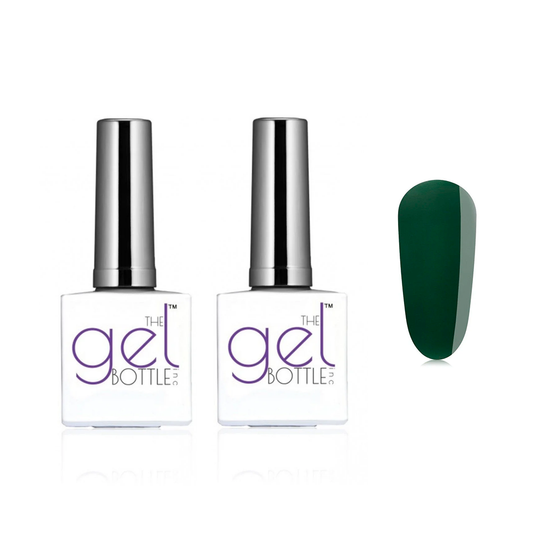 The GelBottle Inc - Gel Combo - Rubber Base, Extreme Shine Top & Evergreen