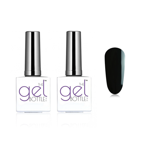 The GelBottle Inc - Gel Combo - Rubber Base, Extreme Shine Top & Jet Black