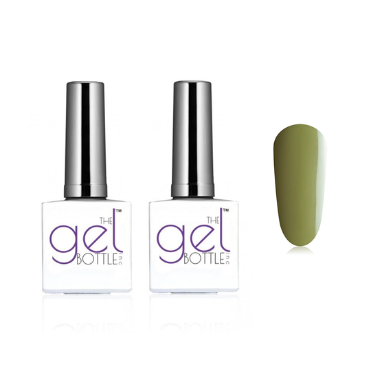 The GelBottle Inc - Gel Combo - Rubber Base, Extreme Shine Top & Khaki