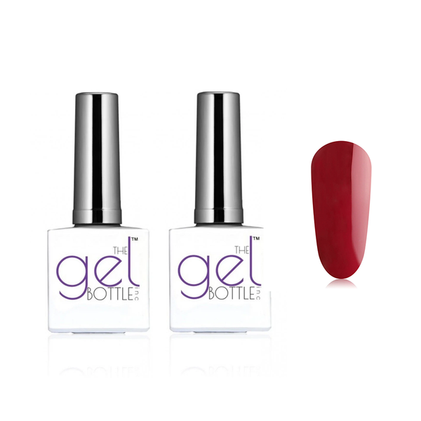 The GelBottle Inc - Gel Combo - Rubber Base, Extreme Shine Top & Merlot 