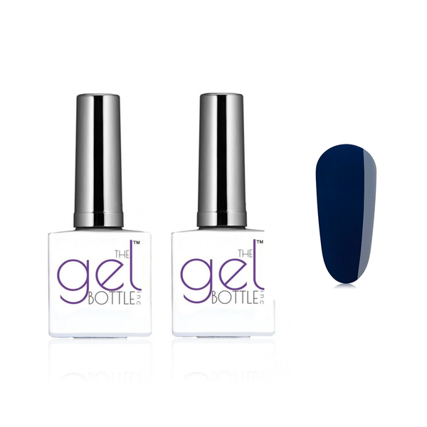 The GelBottle Inc - Gel Combo - Rubber Base, Extreme Shine Top & Midnight