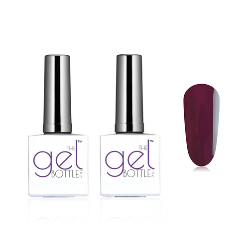 The GelBottle Inc - Gel Combo - Rubber Base, Extreme Shine Top & Purple Knight