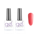 The GelBottle Inc - Gel Combo - Rubber Base, Extreme Shine Top & Rhubarb
