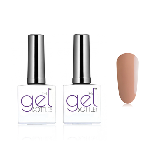 The GelBottle Inc - Gel Combo - Rubber Base, Extreme Shine Top & Tan