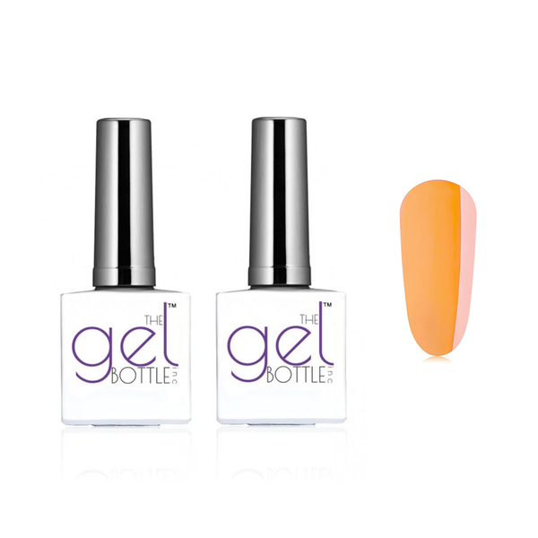 The GelBottle Inc - Gel Combo - Rubber Base, Extreme Shine Top & Turner's Sunset