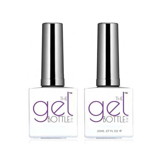 The GelBottle Inc - Gel Combo - Rubber Top Coat 2.0 + Rubber Base Coat