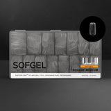 SOFGEL - Softips Pro XV Natural Square Medium - (600 Pcs)