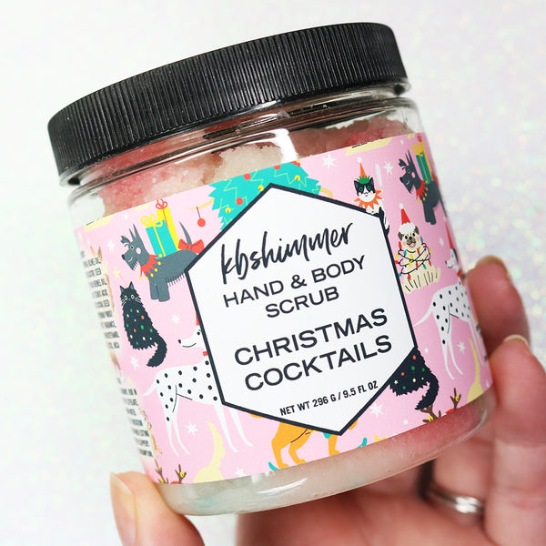 KBShimmer - Christmas Cocktails Hand & Body Scrub