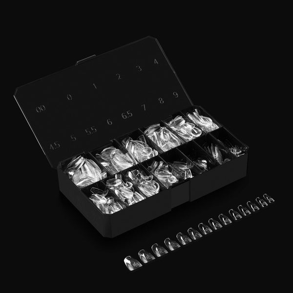 Apres - gel-x tips 2.0 - sculpted coffin short box of tips (600 pcs)