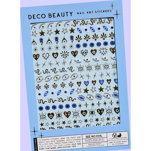 Deco Beauty - Nail Art Stickers - See No Evil