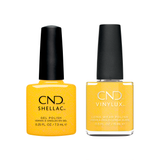 CND - Shellac Xpress5 Combo - Base, Top & Forevergreen (0.25 oz)