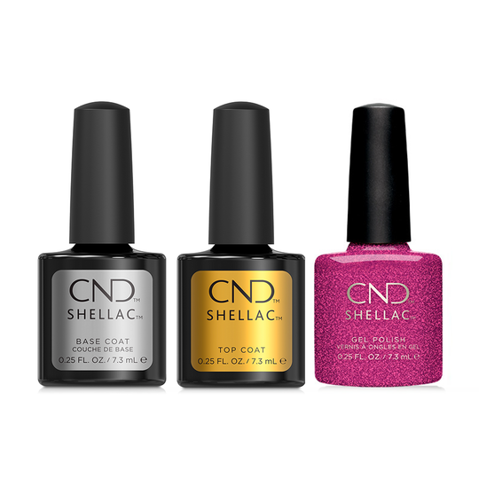 CND - Shellac Combo - Base, Top & Butterfly Queen